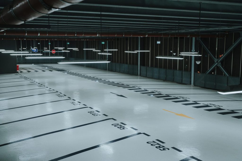 white and black floor tiles